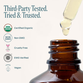 Cliganic rubbed into nails and cuticles for conditioning benefits