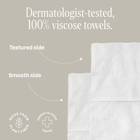 Cliganic towels in a spa setting for hygienic professional use