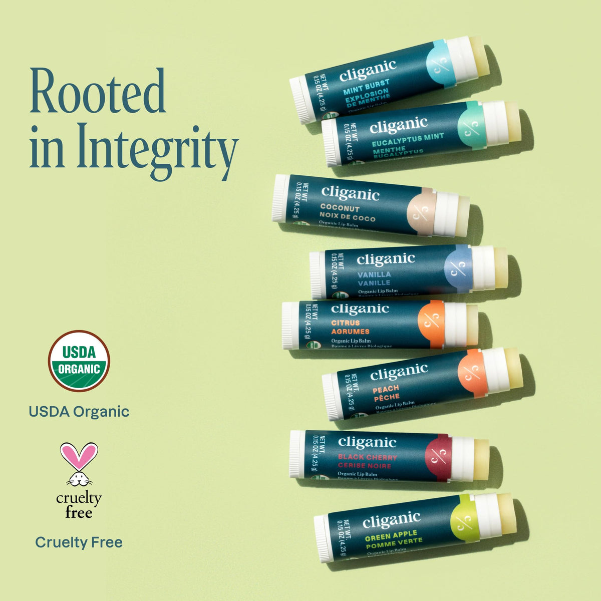 Cliganic tube in a travel pouch indicating easy portability benefit