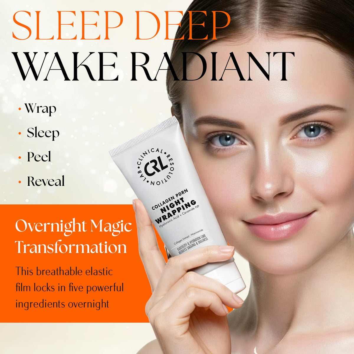 Clinical Resolution ingredient complex with PDRN and collagen showing potency