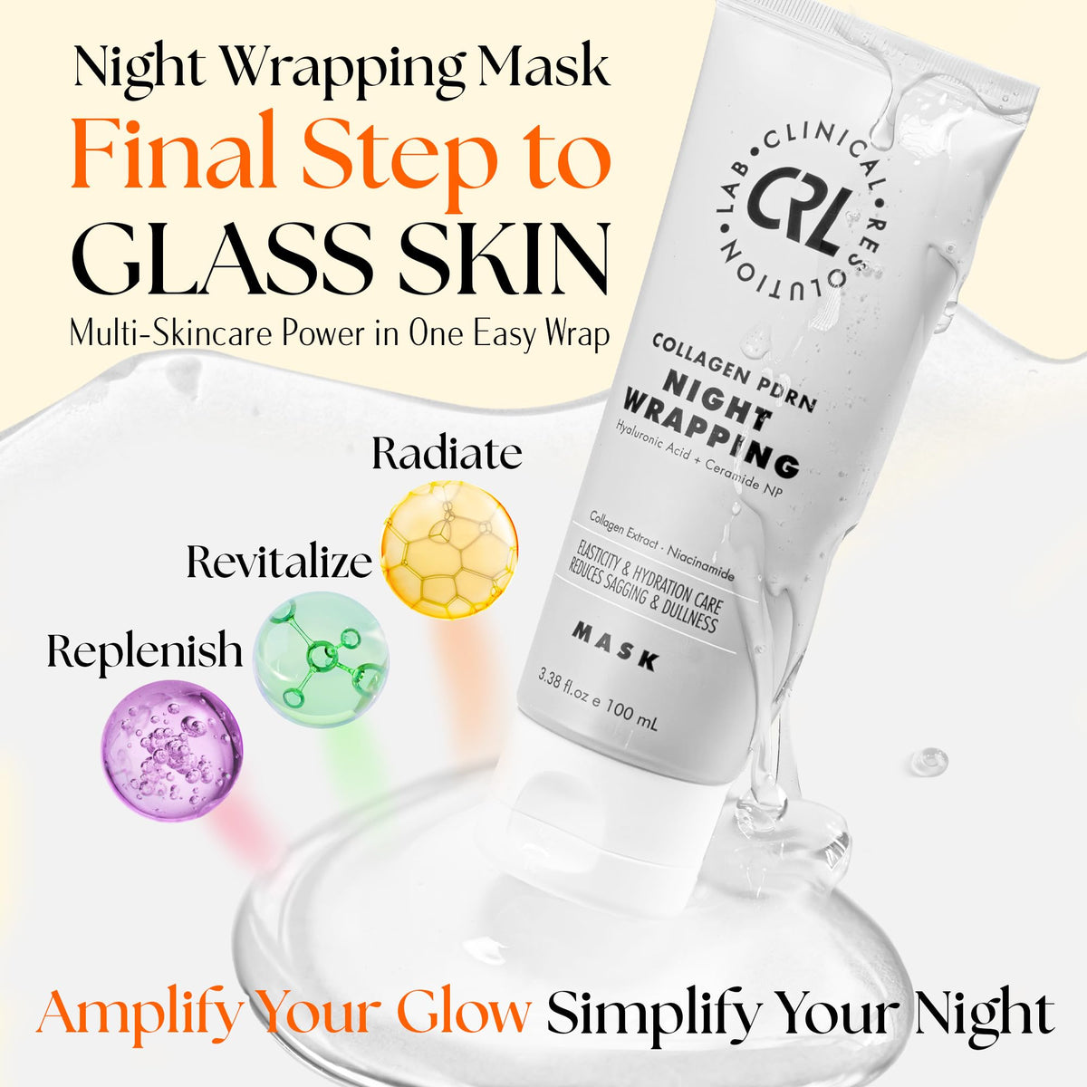 Clinical Resolution open jar texture close-up highlighting rich gel consistency