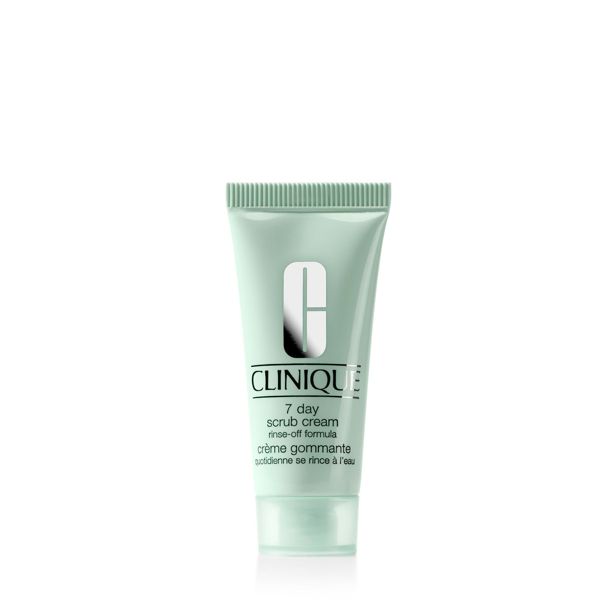 Clinique 7 Day front tube showing label and size for clear identification and trust