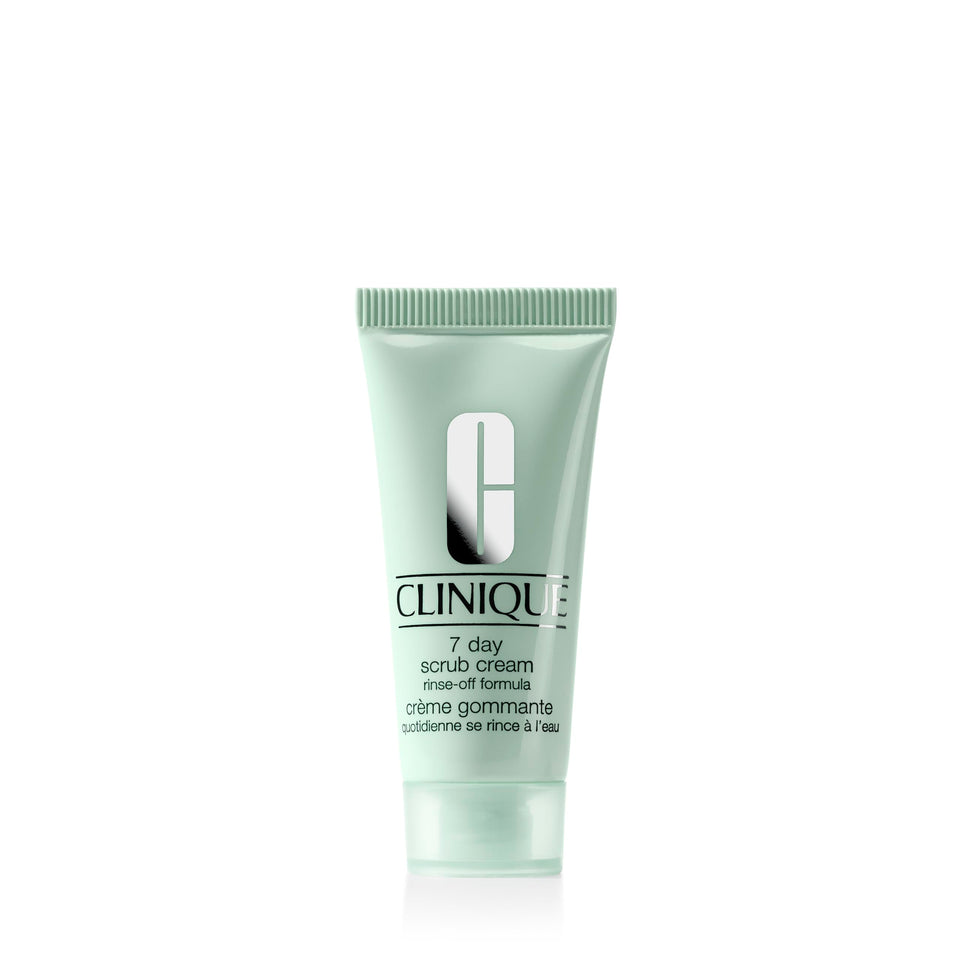 Clinique 7 Day front tube showing label and size for clear identification and trust