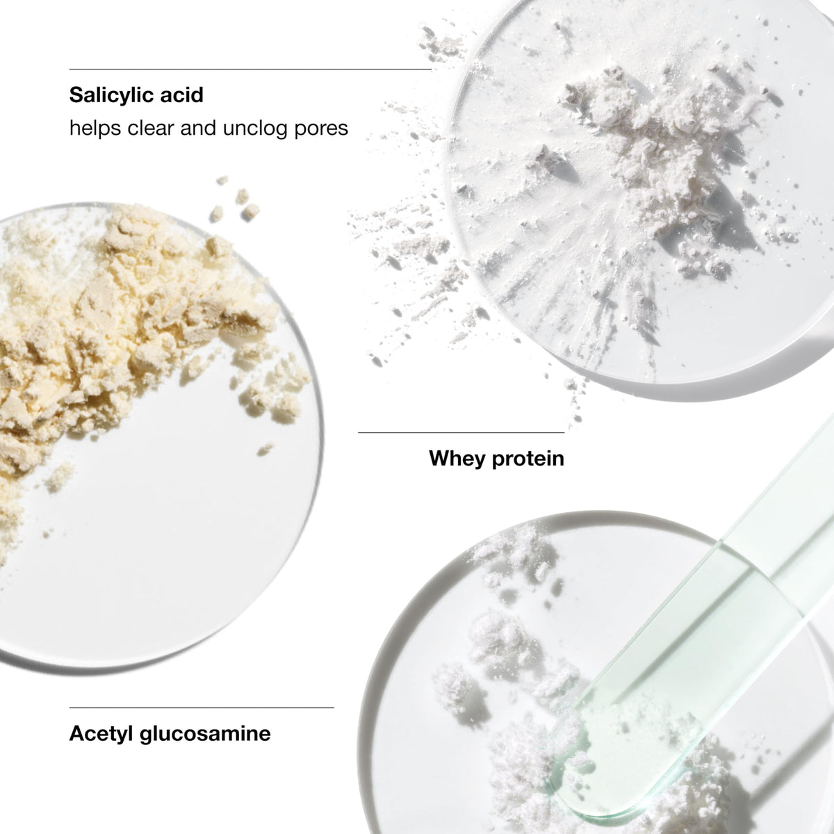 Clinique serum texture on fingertip highlighting lightweight hydration benefit