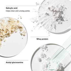 Clinique serum texture on fingertip highlighting lightweight hydration benefit