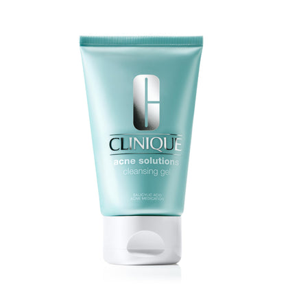 Clinique front packaging showing bottle and branding for clear routine