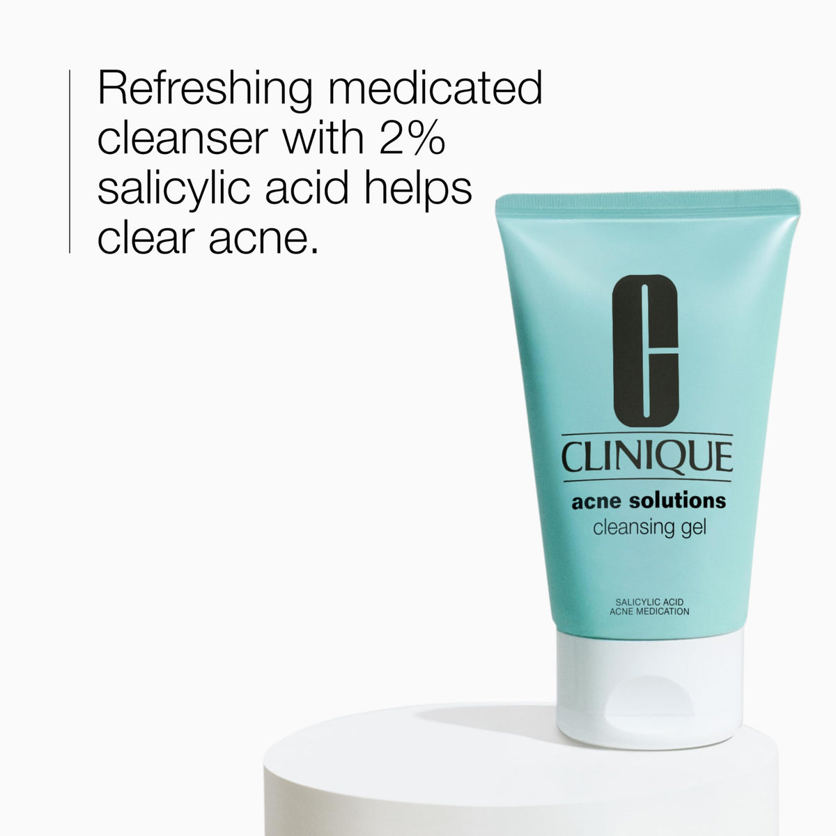 Clinique close-up pump dispensing gel texture for easy application