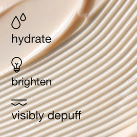 Clinique All About Eyes Rich label detail with ingredient list, supports informed choice