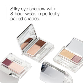 Clinique compact open with mirror and applicator highlighting travel-ready convenience