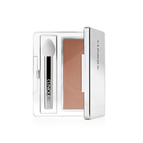 Clinique All About Shadow compact front view highlighting sleek packaging and portable design