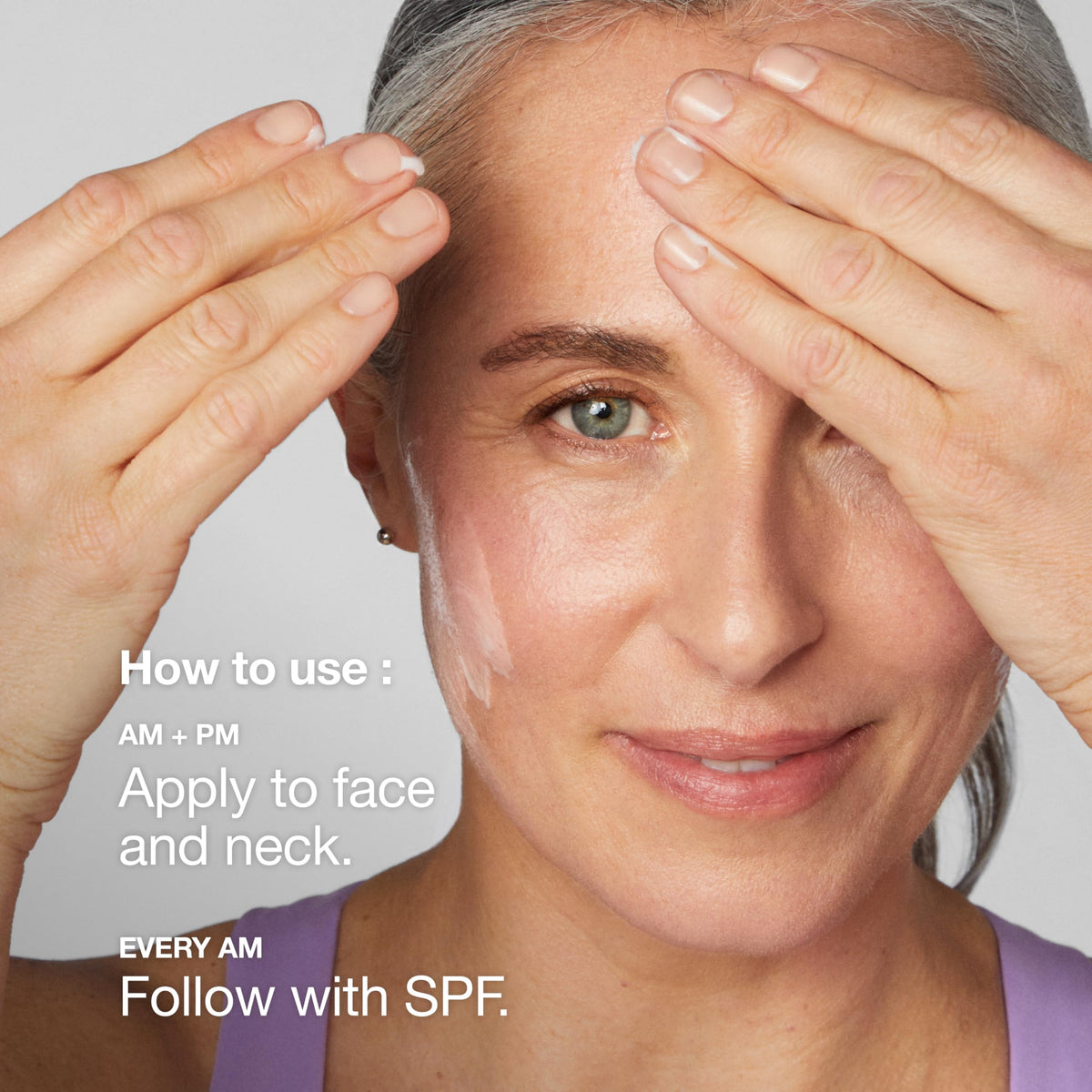 Clinique application during morning routine illustrating quick absorption and layering