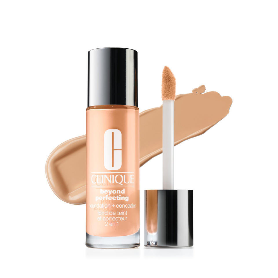 Clinique front bottle showing packaging and easy dispensing benefit