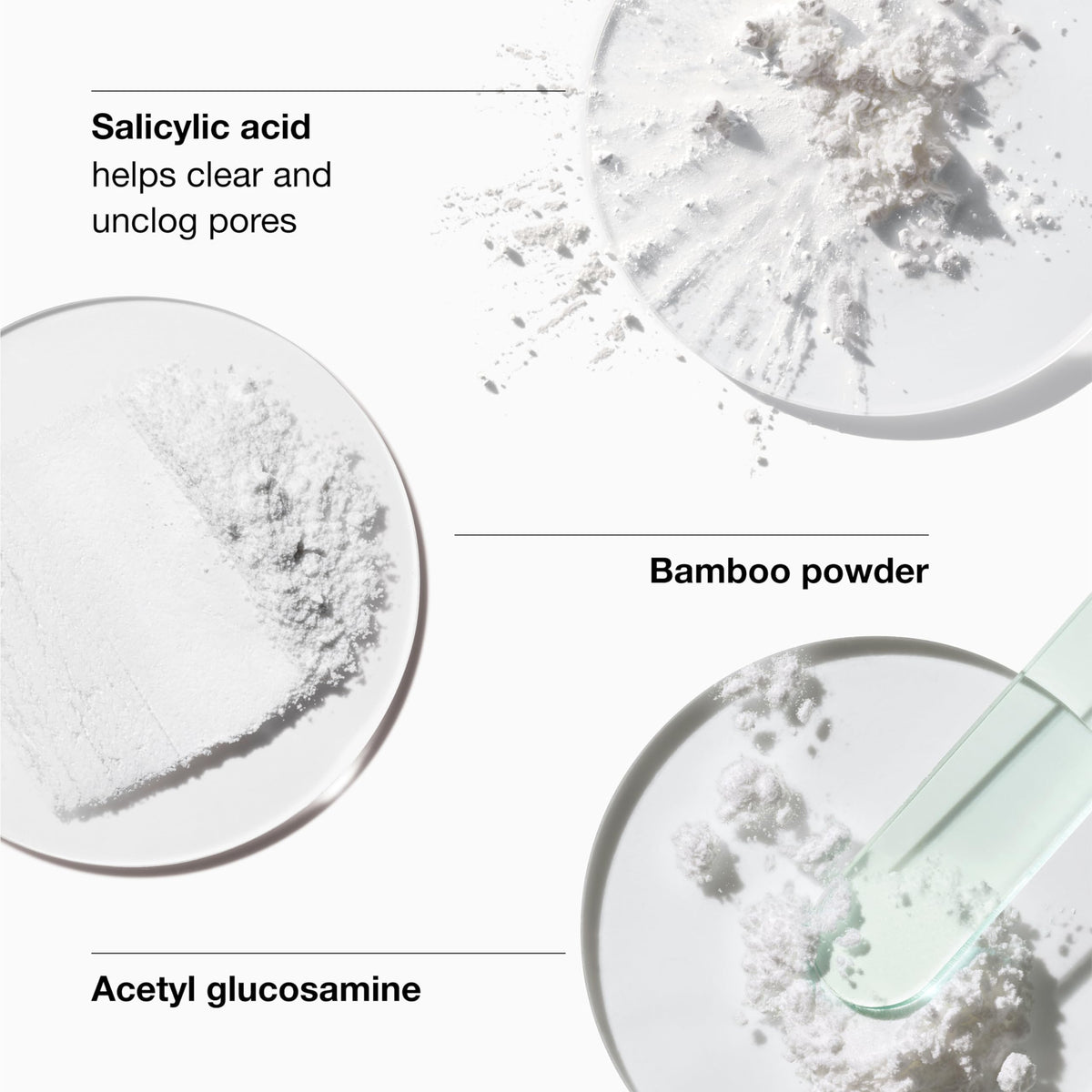 Clinique product held in hand to show size and travel-friendly benefit