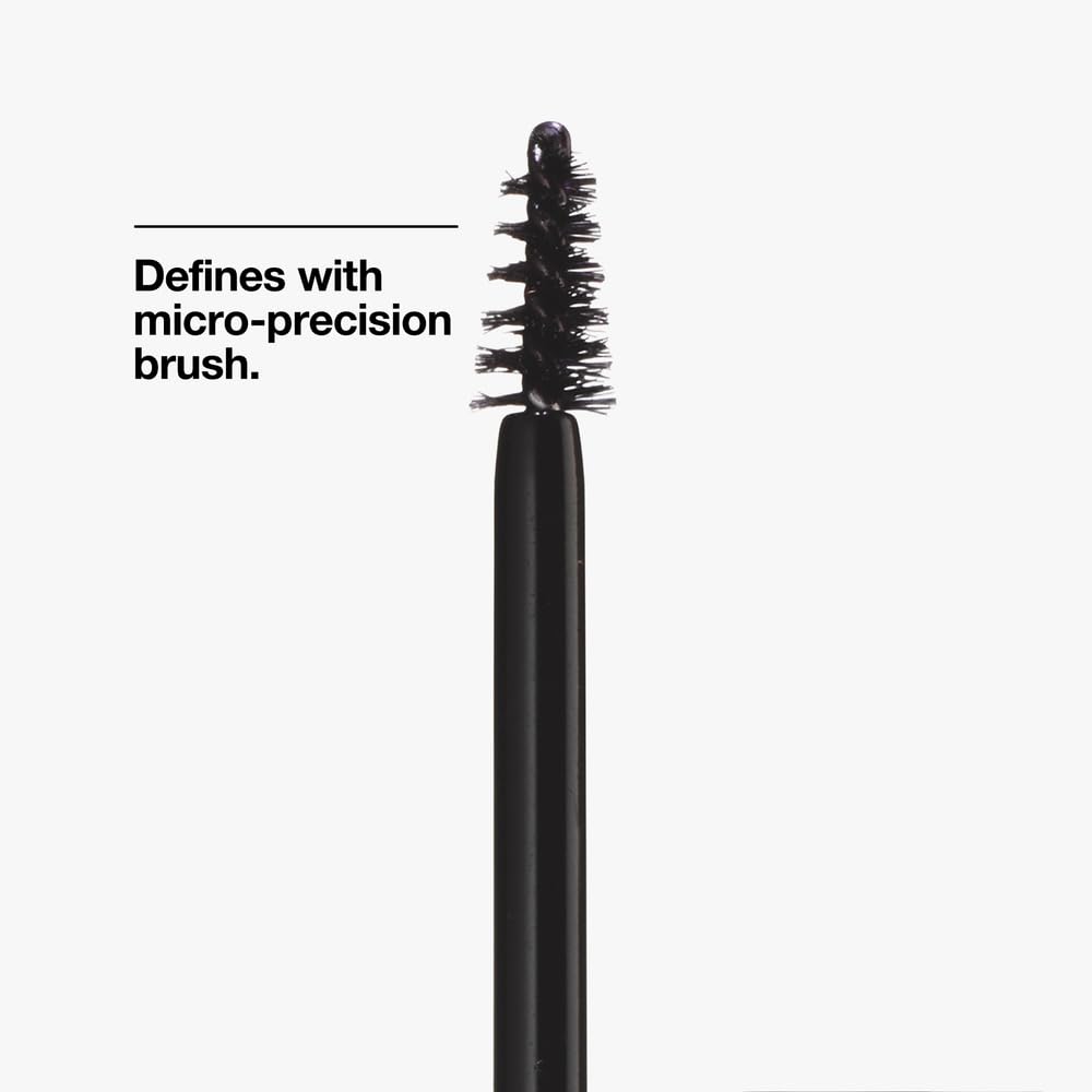 Clinique applying to lower lashes demonstrating neat definition and control
