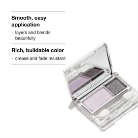 Clinique bronze satin swatch on skin showing rich, buildable pigment