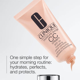 Clinique texture close-up reveals lightweight cream for hydrated finish