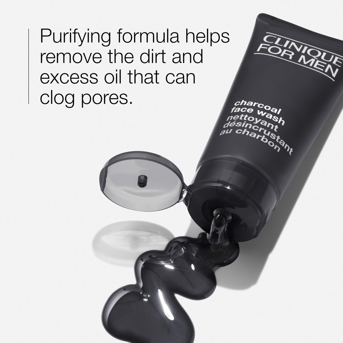 Clinique pump close-up highlighting easy dispensing and controlled amount