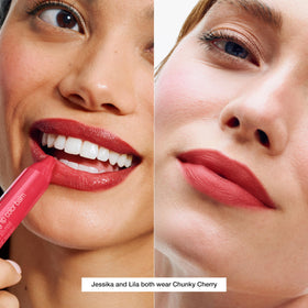 Clinique Chubby Stick close-up texture highlighting creamy, hydrating finish