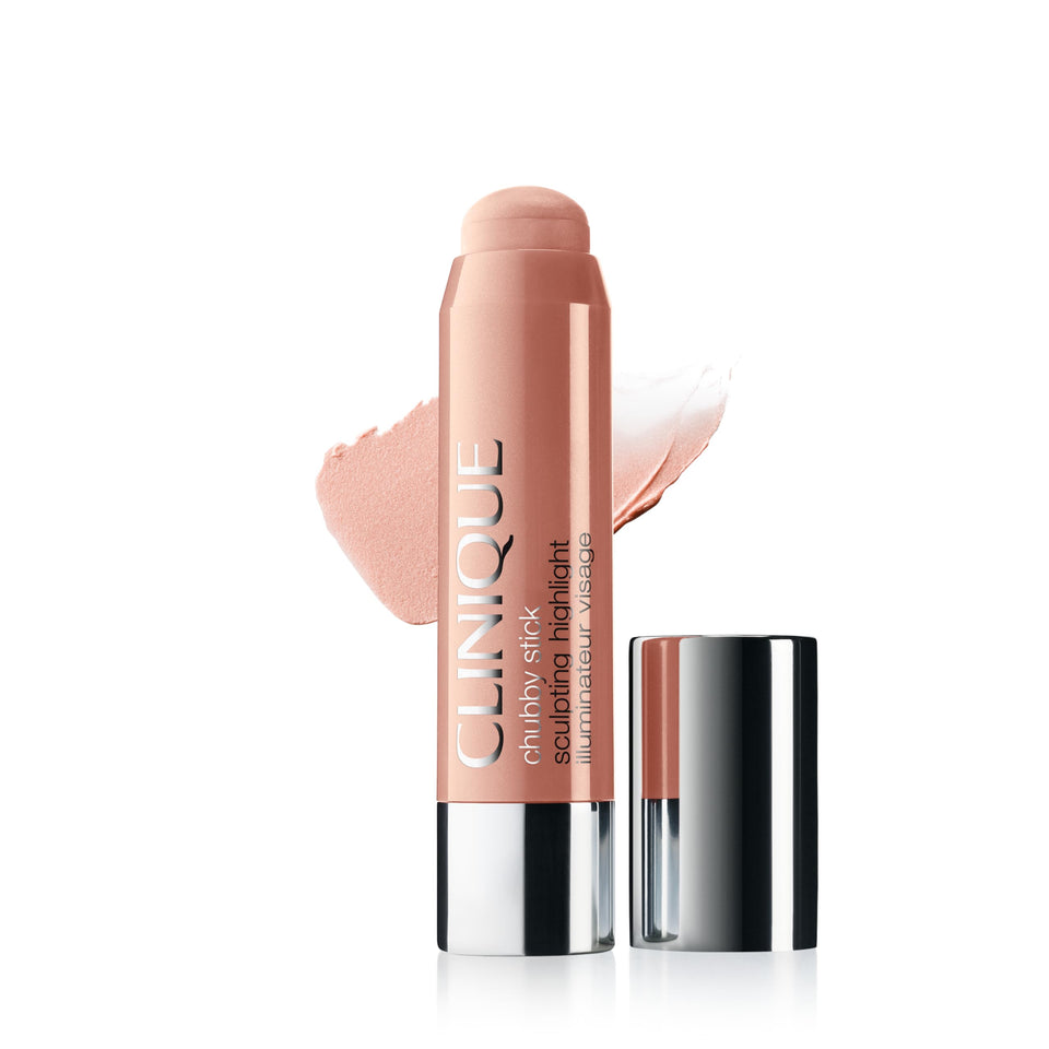 Clinique chubby stick front packaging showing sleek tube and shade