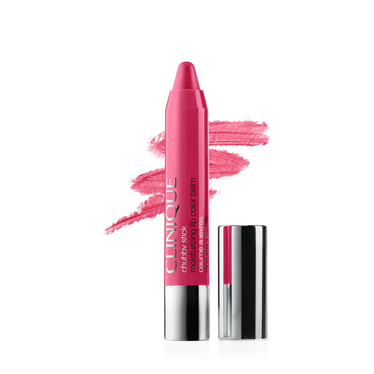 Clinique chubby stick front packaging showing color and branding for quick selection