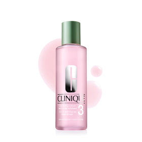 Clinique Clarifying Lotion 3 front bottle showing size and branding for clear exfoliation benefit