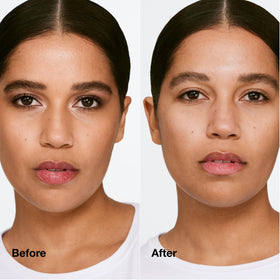 Clinique on cotton swab correcting small smudge with accuracy