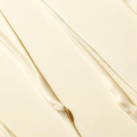 Clinique Deep Comfort cream close texture smear highlighting rich, fast-absorbing hydration