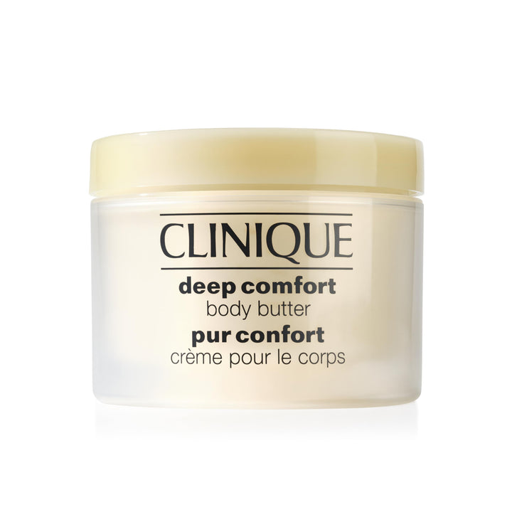 Clinique jar front view showing label and rich moisturizer benefit