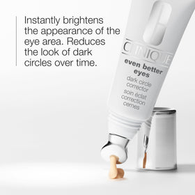 Clinique Even Better Eyes metal applicator close-up delivering cool massage and targeted application