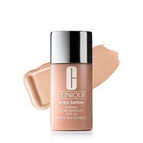 Clinique front packaging showing foundation bottle and branding for trusted coverage
