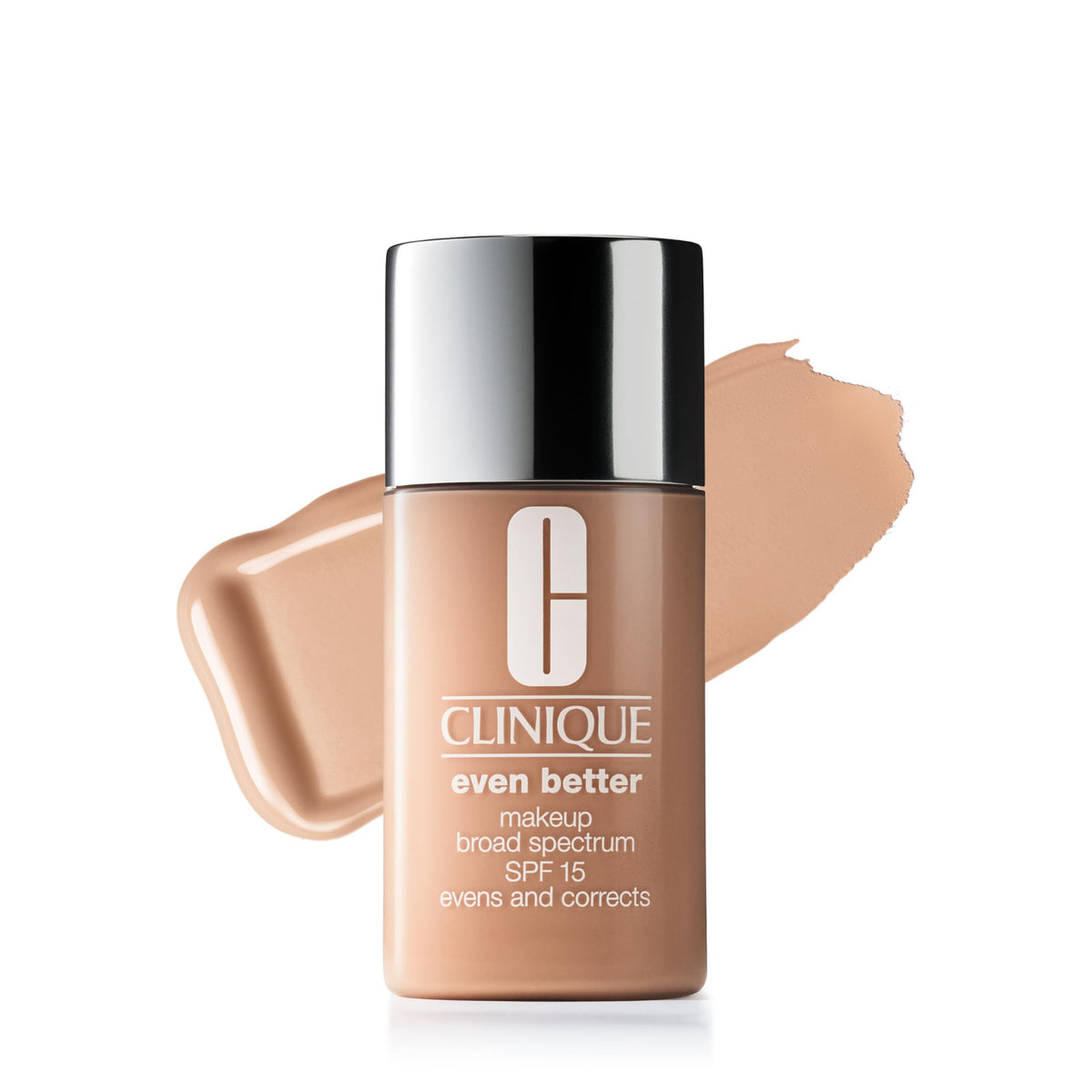 Clinique front packaging showing product and shade — clear branding and shade visibility
