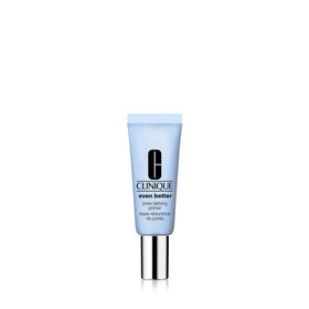 Clinique front packaging showing product and brand for easy ID and trust