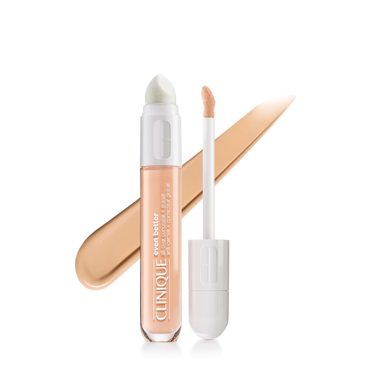 Clinique front packaging showing tube and label, communicates trustworthy coverage