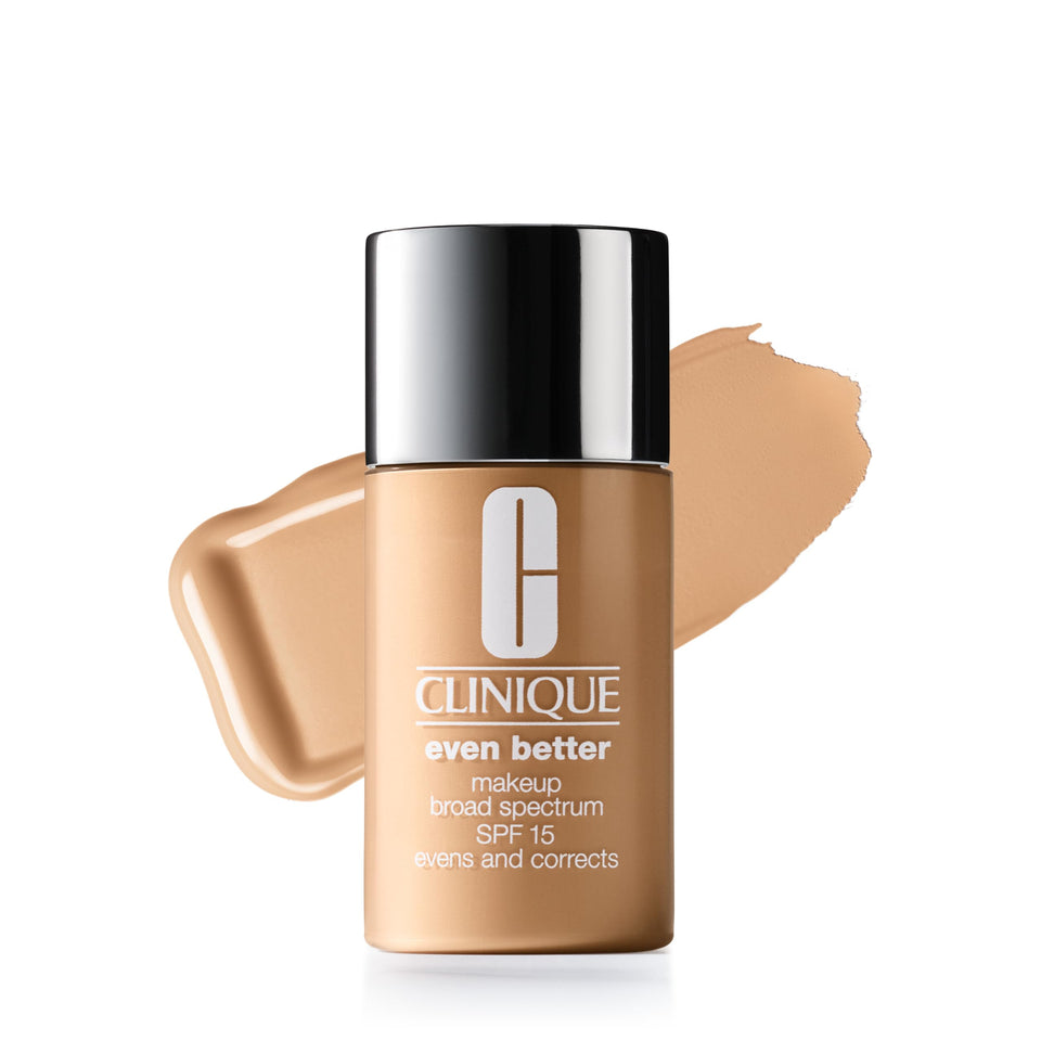Clinique front packaging displaying product and shade for easy identification and selection