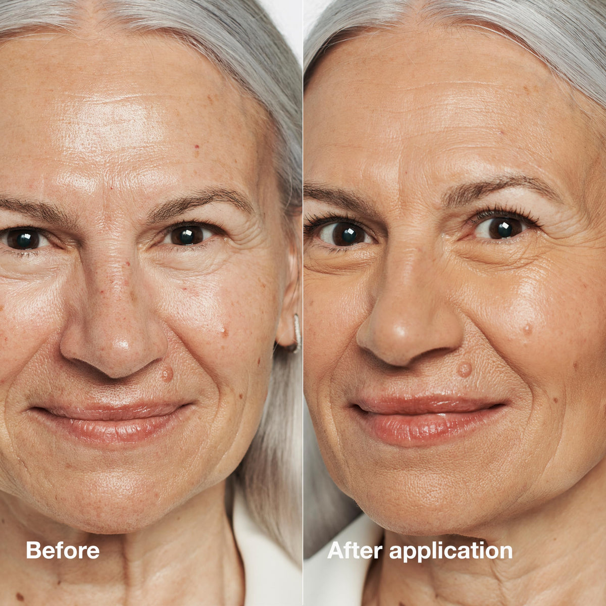 Clinique cream texture swirl demonstrating smooth, hydrating consistency for blendability