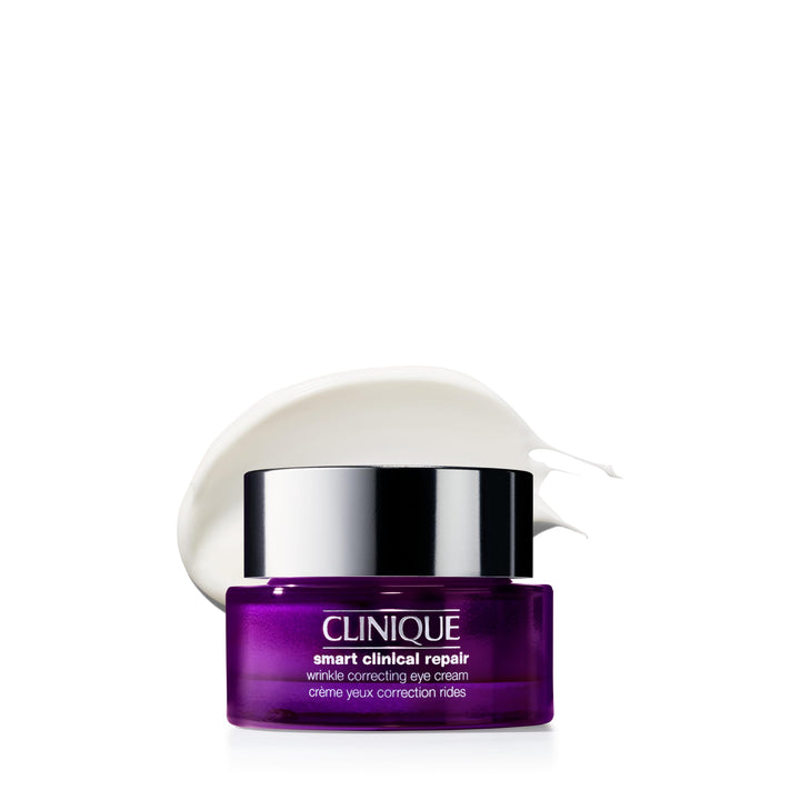 Clinique jar front view showing packaging and brand benefit