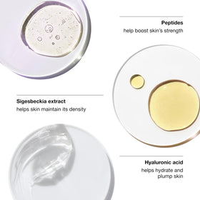Clinique jar held in hand showing scale and portable travel convenience