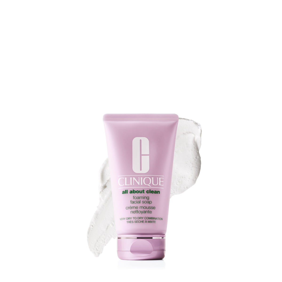 Clinique All About Clean front bottle showing label and clean design for easy identification