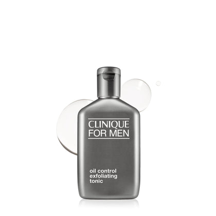 Clinique bottle front view showing label and 6.7 fl oz size, clear benefits