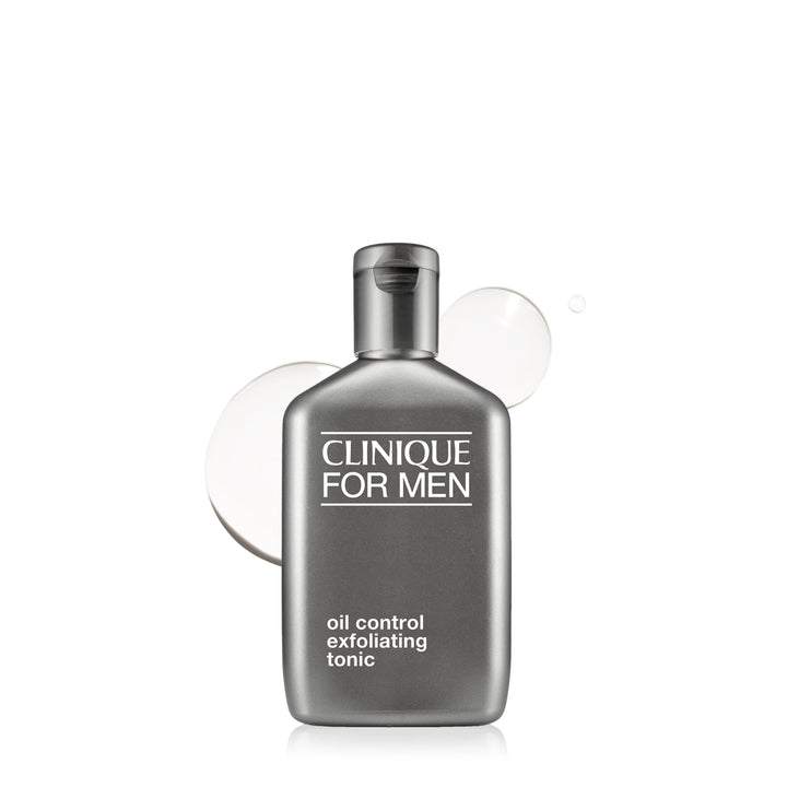 Clinique bottle front view showing label and 6.7 fl oz size, clear benefits