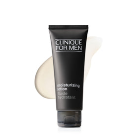 Clinique for Men front packaging showing clean branding and bottle benefit hydration