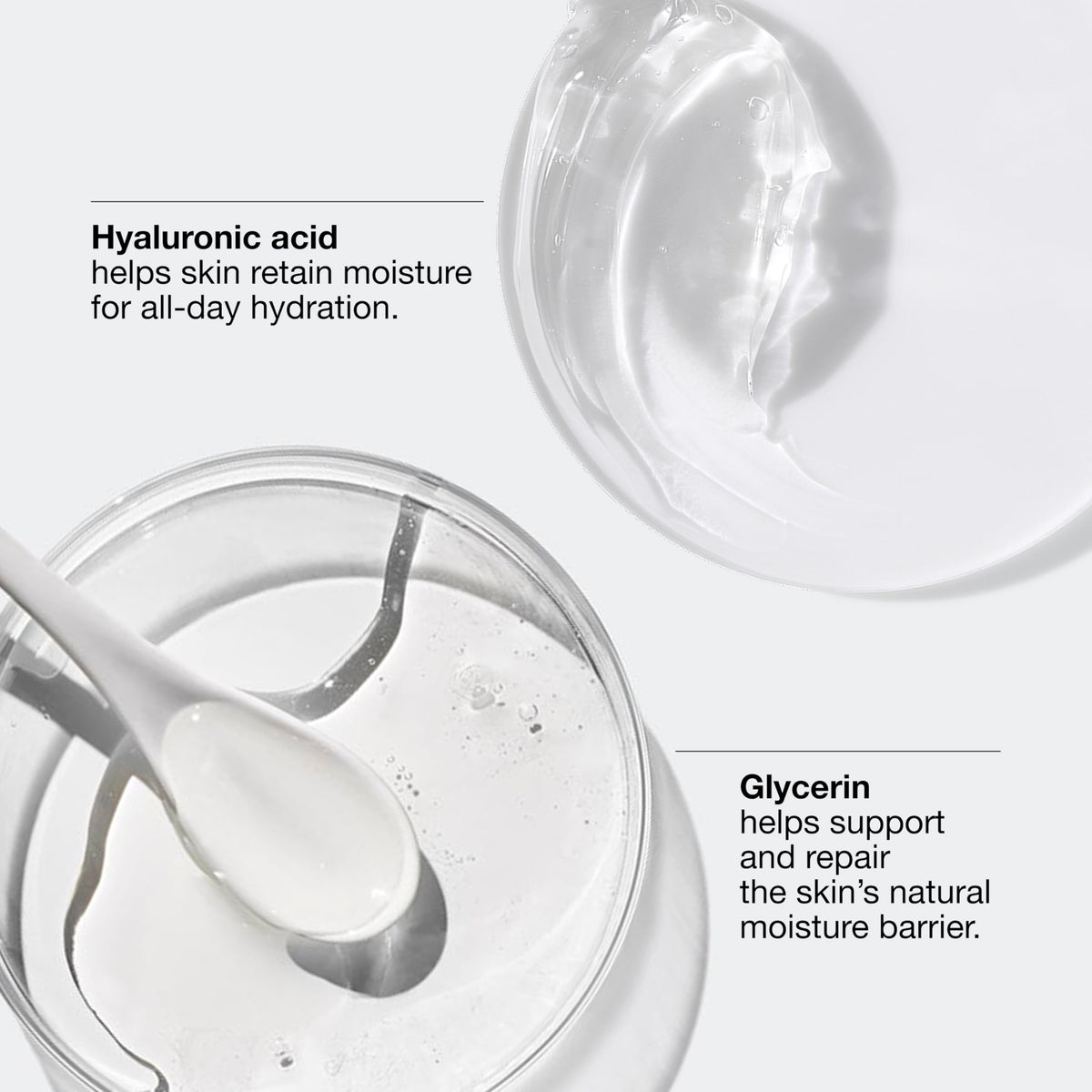 Clinique For Men dispensing pump detail showing easy, controlled product release