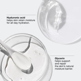 Clinique For Men dispensing pump detail showing easy, controlled product release
