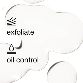 Clinique texture close-up of tonic liquid on skin, smoothing and refining