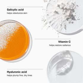 Clinique foundation being blended with sponge demonstrating even buildable finish