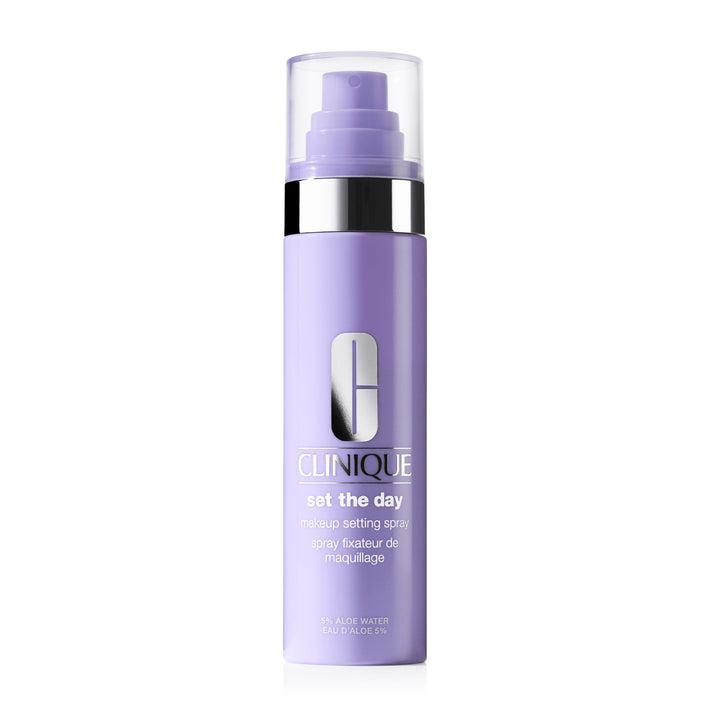 Clinique front bottle showing product and branding for reliable setting