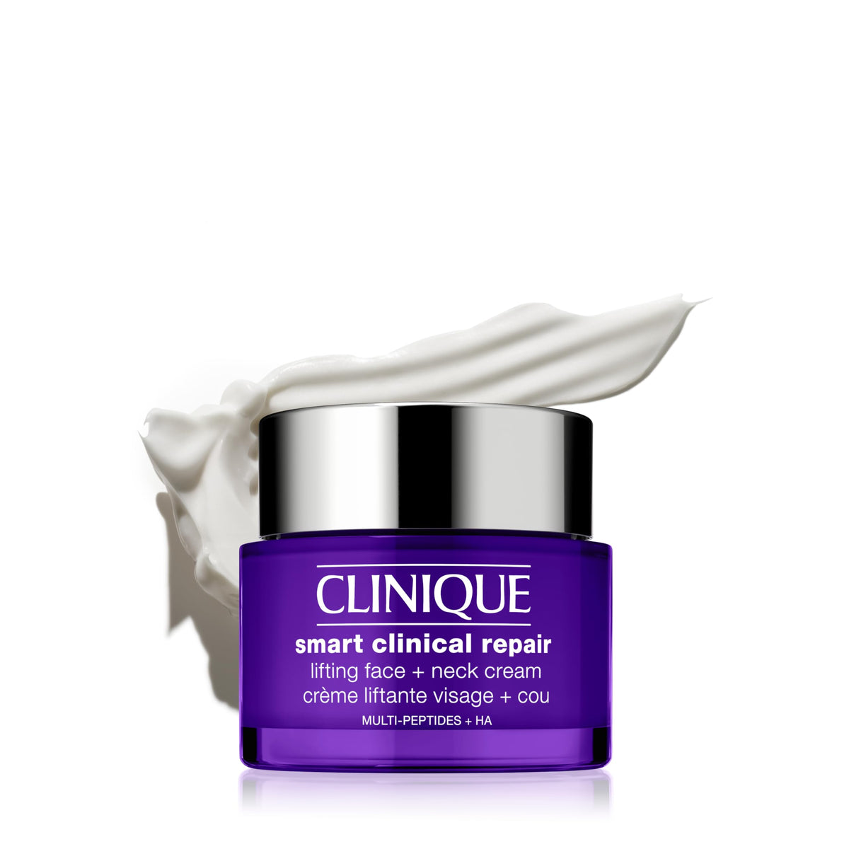 Clinique jar front view showing product for lifting and hydration