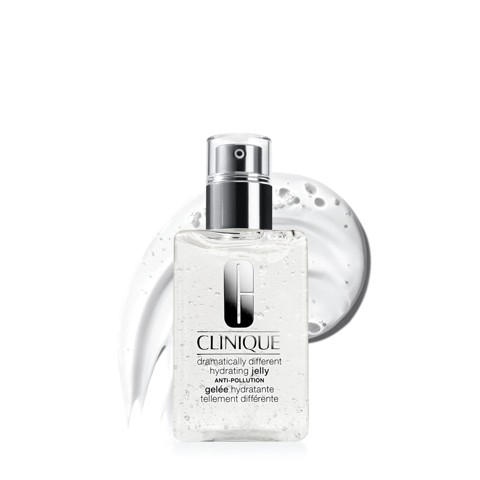 Clinique front packaging of Hydrating Jelly showing clean branding and size benefits