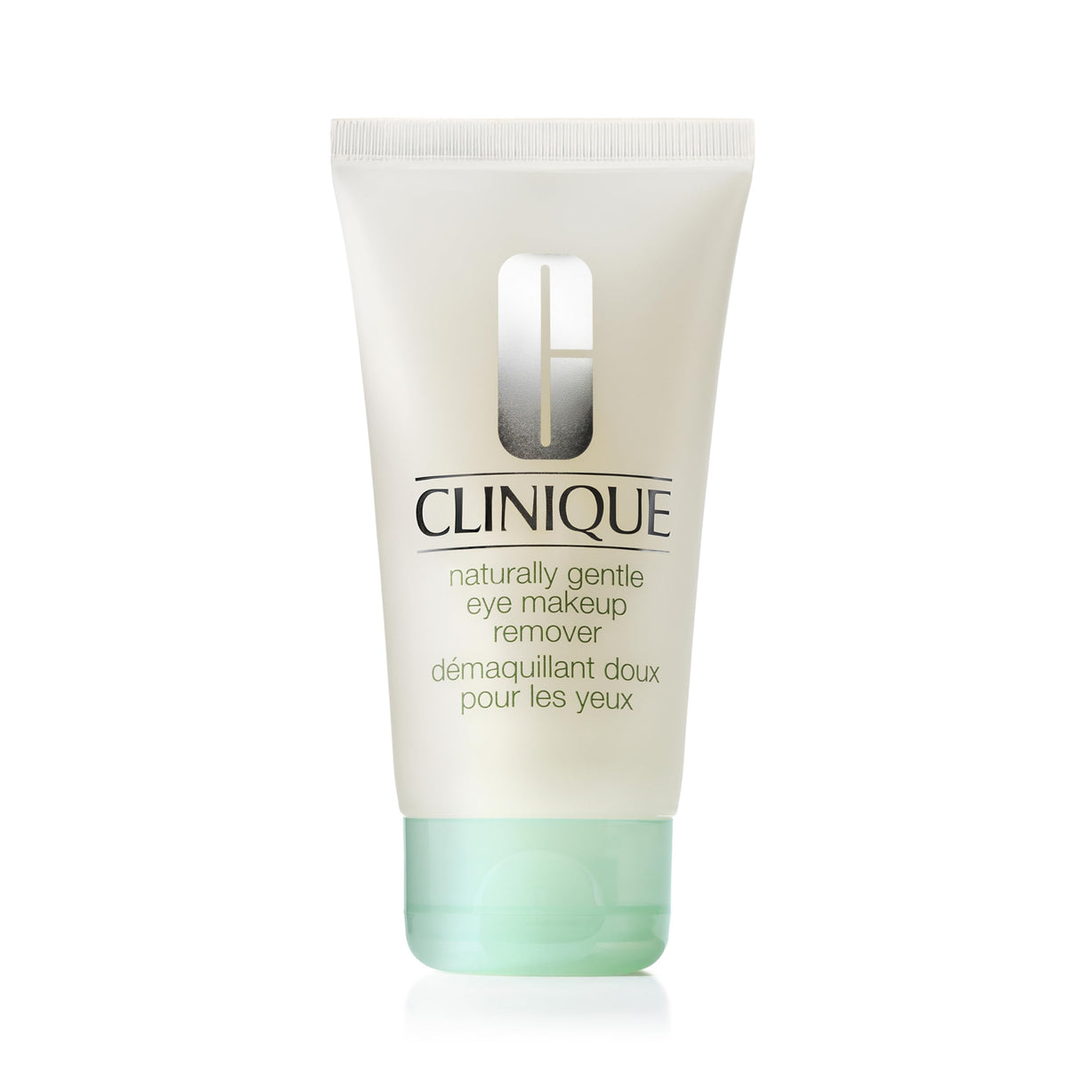 Clinique bottle front packaging showing gentle remover and clear labeling for easy selection