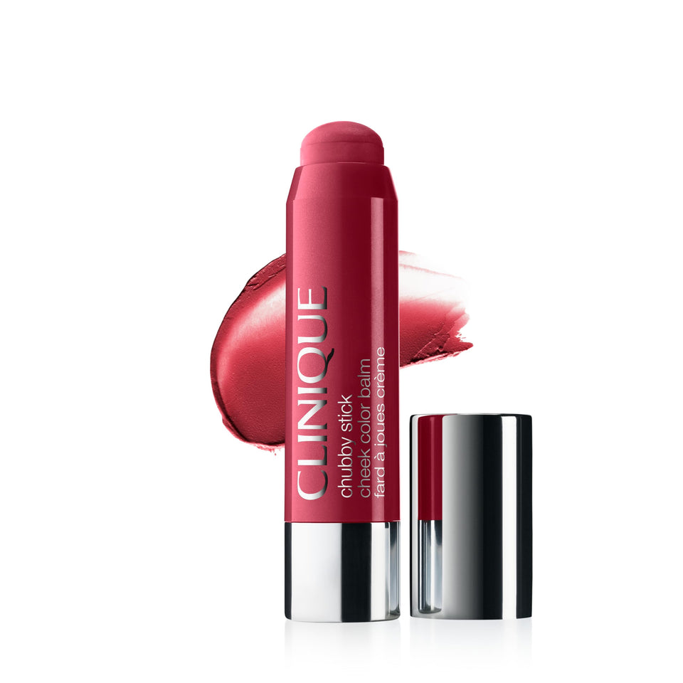 Clinique front packaging showing shade and brand with convenient travel-ready design